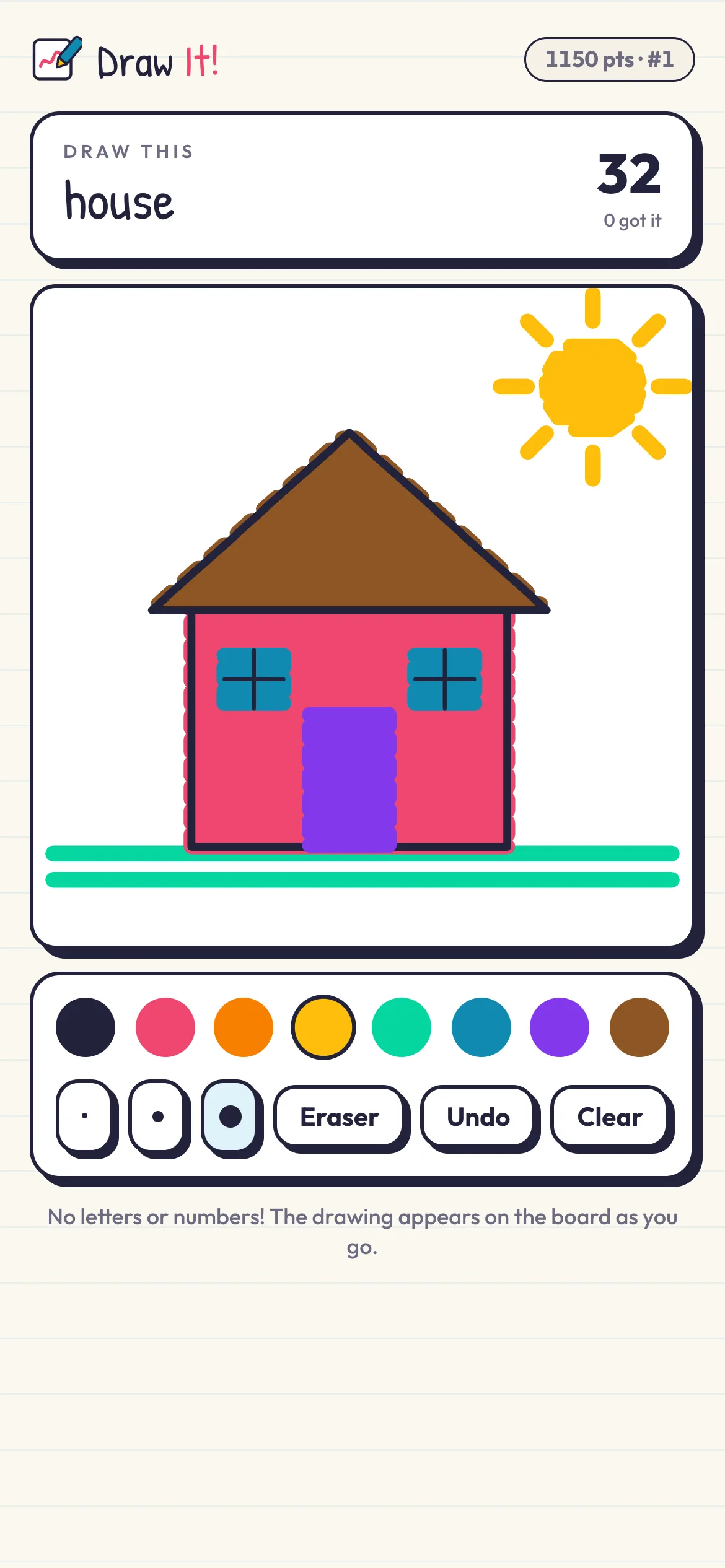 Draw It!: a student's phone