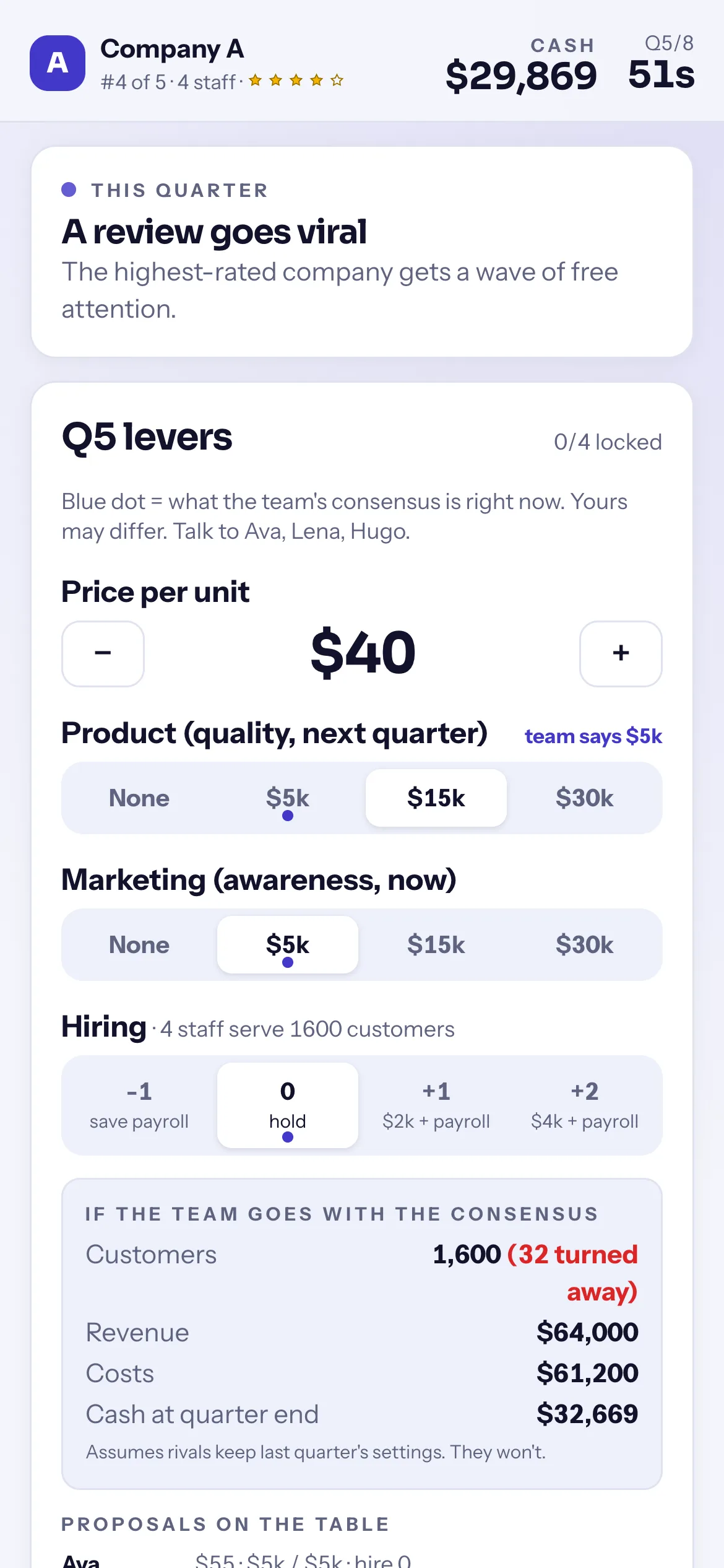Founders: a student's phone